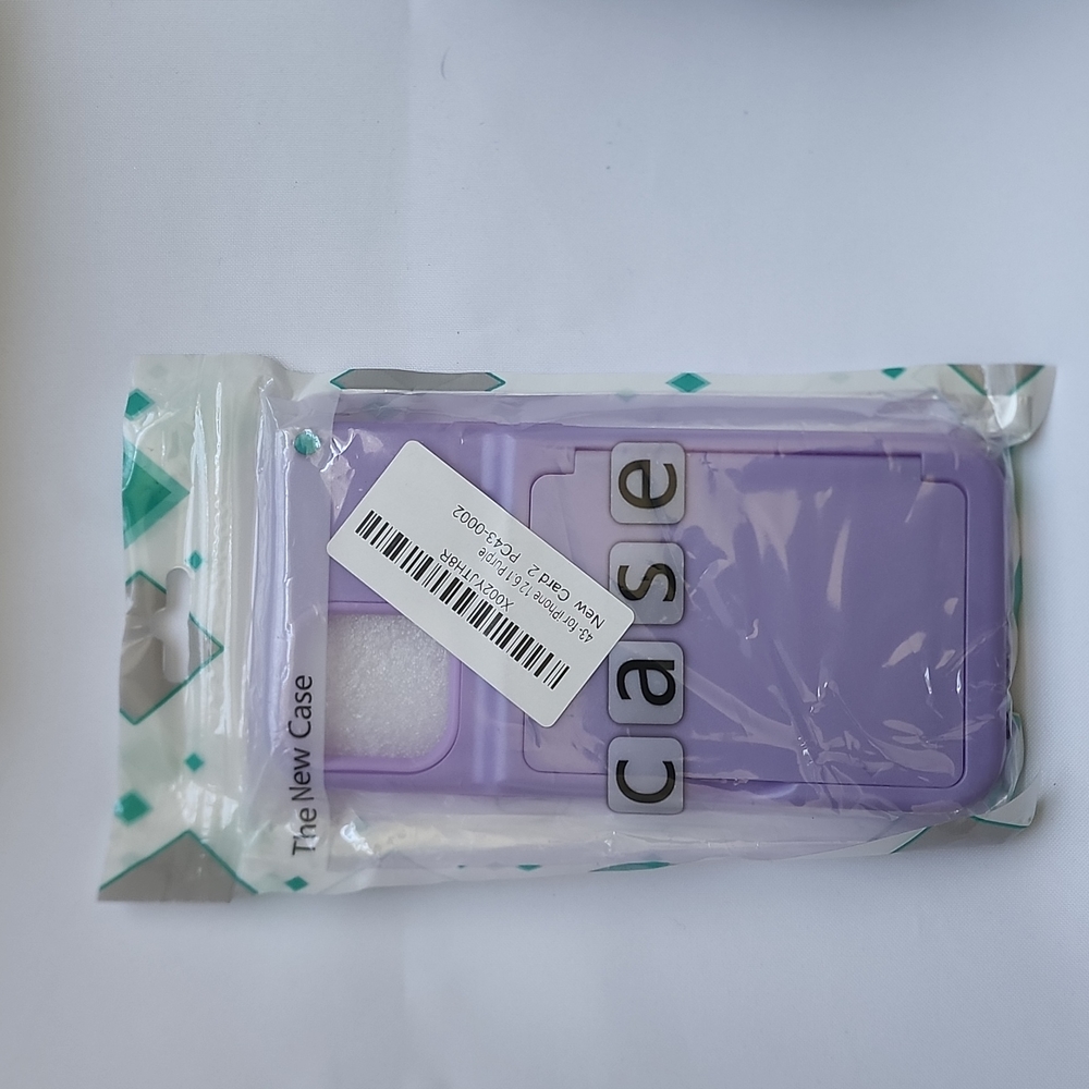 iPhone 12 Cell Phone Case, 6.1 inches, Purple